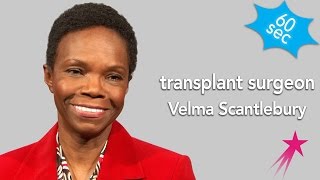 Transplant Surgeon  Velma Scantlebury  60 Seconds [upl. by Dombrowski]