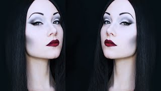 Morticia Addams Makeup Tutorial [upl. by Malka]