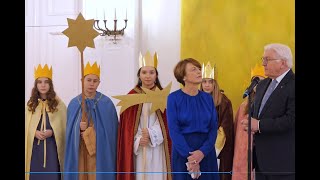 Sternsinger beim Bundespräsidenten 20CMB23 [upl. by Aretse332]