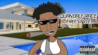 Quandale  Dingle Race Freestyle Animated “goo goo ga ga” [upl. by Sirehc]