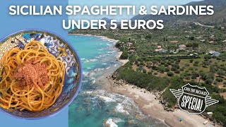 From Cefalù with Love How to Make Sicilian Spaghetti and Sardines Like a Local [upl. by Attenohs]