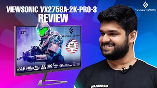 The Ultimate 1440p 240Hz Gaming Monitor ViewSonic VX2758A2KPRO3 Review  GossipGG [upl. by Arlan277]