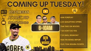 Ben amp Woods LIVE November 5th 2024  What Will The Padres Rotation Look Like In 2025 [upl. by Harbird]