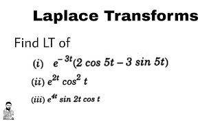 4 Laplace Transforms  Problem1  Complete Concept [upl. by Josiah]