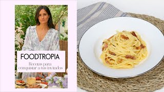 Espaguetis a la carbonara la receta auténtica por Foodtropia  Elle Gourmet España [upl. by Booze]