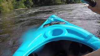 Kayaking Down The Peshtigo River Wisconsin Seymour Rapids 2020  2 Runs How to [upl. by Annaed28]