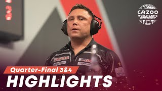 SILENCE OF THE FANS  QuarterFinals 3amp4 Highlights  202223 Cazoo World Darts Championship [upl. by Aronal]