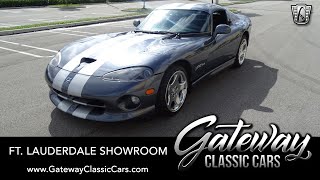 2000 Dodge Viper GTS Gateway Classic Cars Ft Lauderdale 1259 FTL [upl. by Oilla]