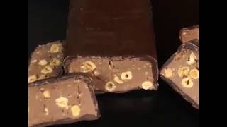 Torrone al cioccolato bianco e nutella [upl. by Milore]