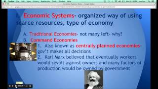 Chapter 2 Notes Economic Systems Part 1 [upl. by Hplodnar]