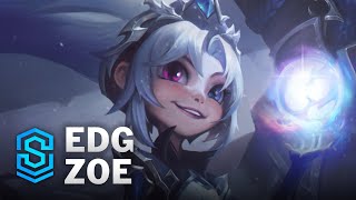 EDG Zoe Skin Spotlight  League of Legends [upl. by Ezri]