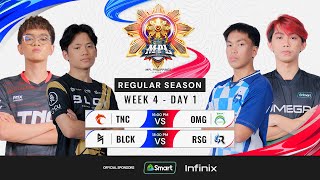 🔴LIVE  MPL PH S13  FILIPINOWeek 4 Day 1 [upl. by Wilonah]