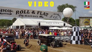 Roll n´ Flat Caorle Italy Beach Race amp Hot Rod Party [upl. by Schuster]