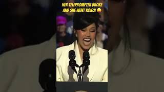 Cardi Bs teleprompter broke and she had no idea what to do for over a minute [upl. by Yellek263]