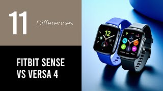 Fitbit Sense Vs Versa 4 [upl. by Neoma844]