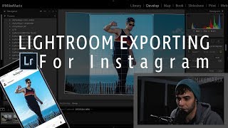 How to Export and Crop Lightroom Images for Instagram [upl. by Erdnassac]