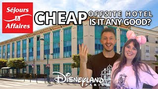 Sejours amp Affaires Serris Val D Europe Disneyland Paris hotel review [upl. by Platas]