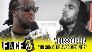 Youssoupha parle de la Ligue avec Kery James et Médine  interview FACE B [upl. by Anelak]