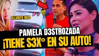 ¡Pamela destrozada Christian Domínguez es captado teniendo s3x0 en su auto con misteriosa jovencita [upl. by Ab]