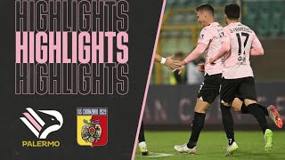 Palermo  Catanzaro 12  HIGHLIGHTS 15ª giornata Serie B 2324 [upl. by Aprilette]