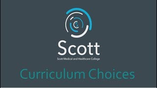 Scott College Curriculum Options 2018 [upl. by Inahet]