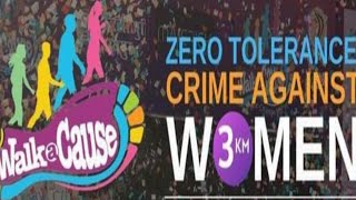 Zero tolerance crime against women marathon Raipur raipur womenempowerment [upl. by Lipsey601]