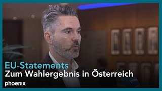 Wahl in Österreich Statements der EU zum Wahlergebnis  Teil 2 [upl. by Nywrad128]