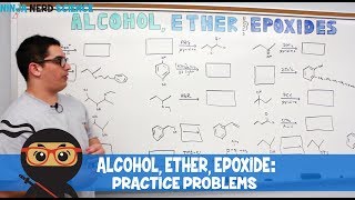 Organic Chemistry  Alcohol Ether amp Epoxide Practice Problems [upl. by Williams]