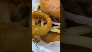 Kopps Frozen Custard in Greenfield Wisconsin KRK burger combo meal [upl. by Kessiah]