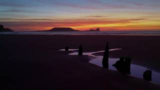 Wreck of the Helvetia Rhossili [upl. by Harp]