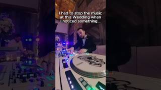 I had to stop the music at this wedding when I noticed something… [upl. by Airotnahs]