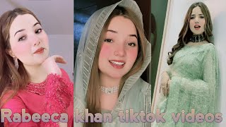 New RabeecaKhan TikTok videos  Famous TikTok star rabeeca Khan videos [upl. by Lambart894]