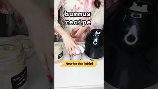 Easy hummus recipe Hummus Recipe 🥰 healthyfood hummus easyrecipe [upl. by Erdnassak]