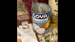 Quick coquito recipe from Goya [upl. by Delanie]