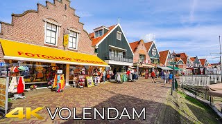 Volendam 🇳🇱  The Most Beautiful Dutch Fishing Village In The Netherlands 🇳🇱 4K 60p WITH CAPTIONS [upl. by Justinian758]