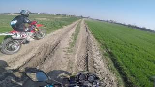 Aprilia Pegaso 125 2T rotax 123 onboard acceleration [upl. by Wolsky]