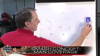 Ty Detmer Quarterback Camp  Tip 1 quotSmash Conceptquot [upl. by Htebazil]