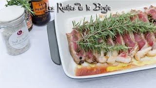 ENTRECOT 🥩 al HORNO con ROMERO  Recetas de cocina fáciles sanas y saludables [upl. by Granlund]