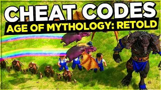 Age of Mythology Retold  All Cheat Codes [upl. by Dranel]