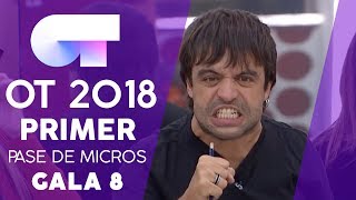 PRIMER PASE DE MICROS COMPLETO  Gala 8  OT 2018 [upl. by Yannodrahc22]