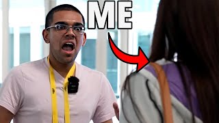 Jumpscaring Worlds Biggest Streamers at Twitch Con As a Fake Girl [upl. by Anemolif]