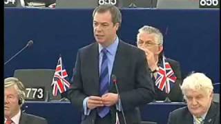 Farage exposes EU arrogance puts Sarkozy Pottering amp Schulz in place [upl. by Michaela]