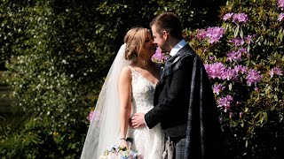 Lynn amp Martin  Wedding Highlights Film  Meldrum House  Aberdeenshire  Scotland [upl. by Monahon]