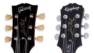 Gibson vs Epiphone Gibson SG standard 2018 v Epiphone SG G400 pro [upl. by Yelsnik227]