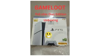 GAMELOOT PreOwned Sony ps5 1TB Slim Disc Edition  Unboxing  2024 [upl. by Conan]