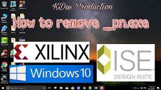 How to remove pnexe error in Xilinx [upl. by Dott]