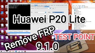 Huawei P20 lite FRP Bypass With Test Point  ANELX1 FRP Bypass EFT Tool Pc How to Remove P20 Lite [upl. by Ennagroeg333]