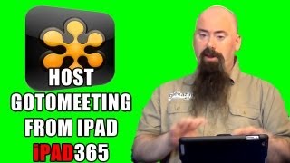 How to Start GotoMeeting on iPad [upl. by Burkhard]