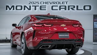 Chevrolet Monte Carlo 2025 Style Power and Legacy Reimagined [upl. by Anikal]