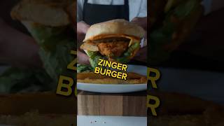 AMAZING Zinger Burger 😋 [upl. by Eetak]